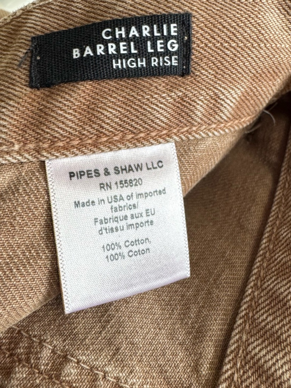 Veronica Beard Charles Barrel Leg high rise jeans Size 29 - Picture 8 of 8